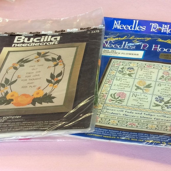 FINAL SALE PRICE 5 New Complete Cross Stitch Kits - Picture 2 of 8